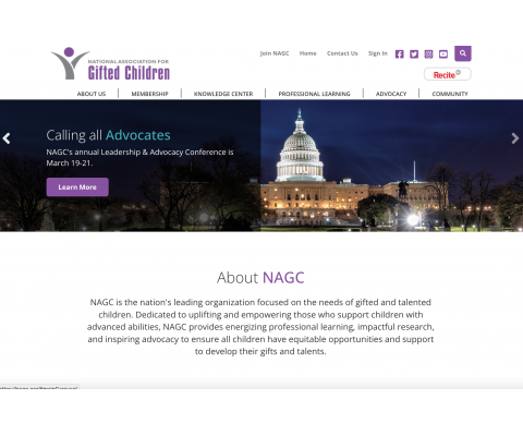 National Association for Gifted Children (NAGC)